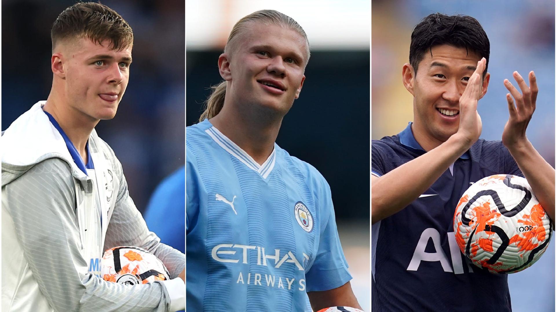 Evan Ferguson, Erling Haaland and Heung-Min Son all hit hat-tricks on Saturday (Steven Paston/Martin Rickett/Nick Potts/PA)