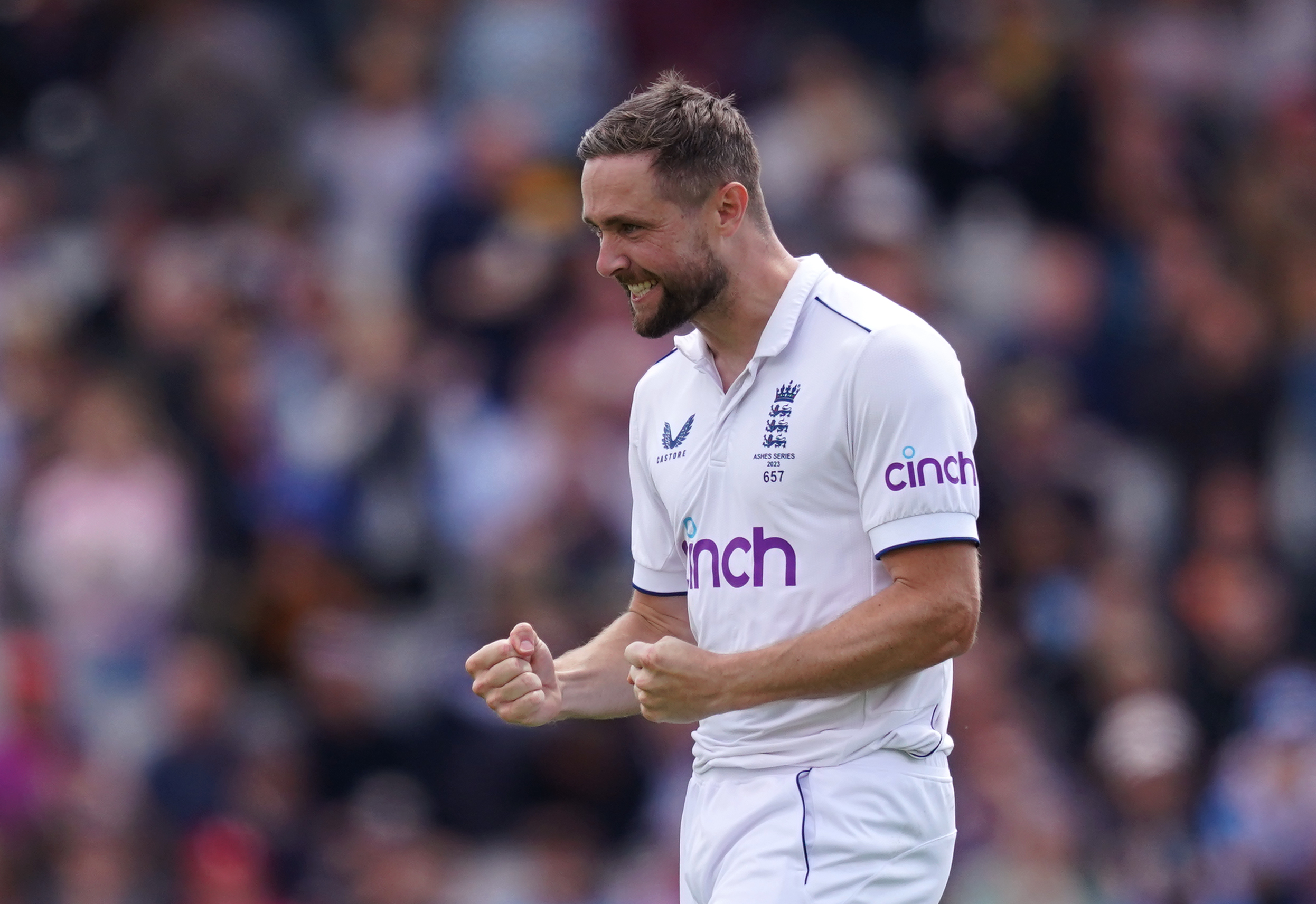Chris Woakes took four for 52 on Wednesday (Martin Rickett/PA)