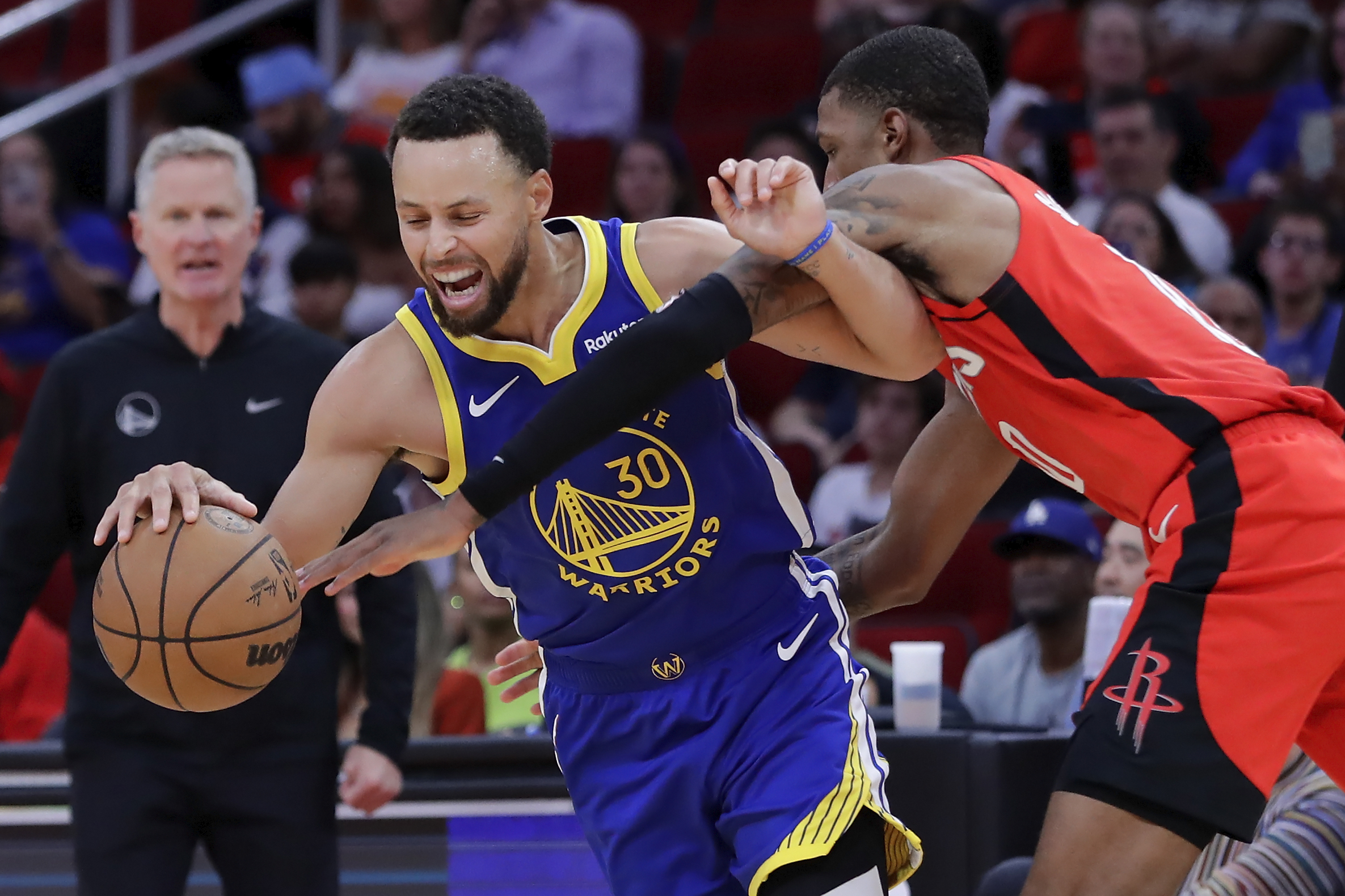 Warriors Rockets Basketball
