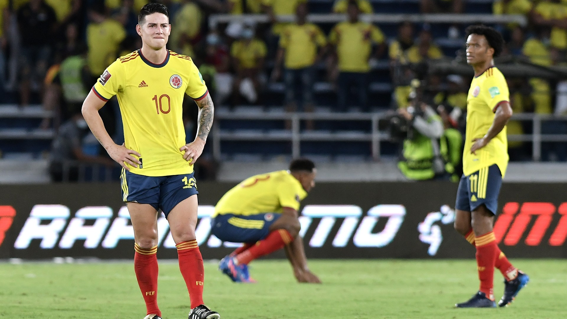 Colombia lost to Peru to leave their Qatar 2022 hopes in doubt