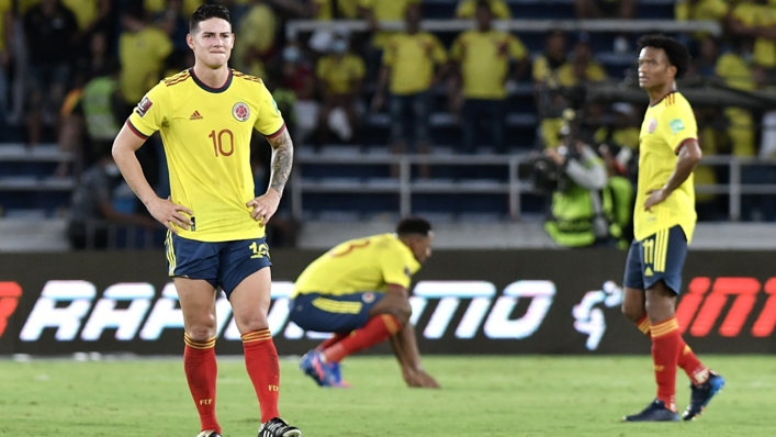 Colombia lost to Peru to leave their Qatar 2022 hopes in doubt