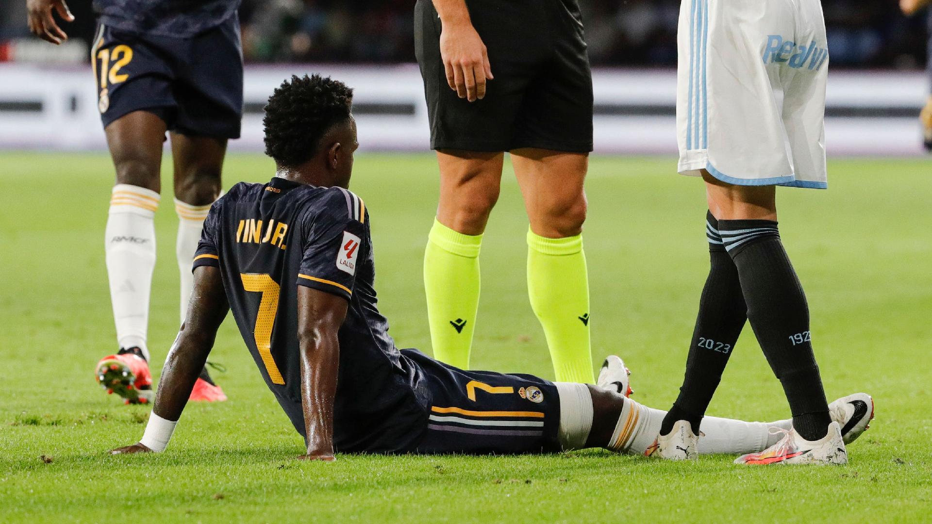 Vinicius Jr Facing Lay-off After Hamstring Injury | LiveScore