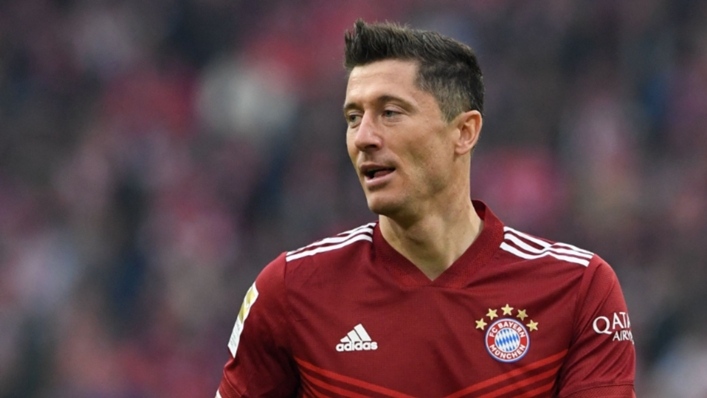 Bayern Munich striker Robert Lewandowski