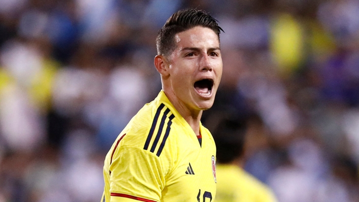 James Rodriguez remains a key man for Colombia