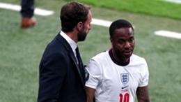 Raheem Sterling is not in Gareth Southgate’s latest England squad (Mike Egerton/PA)