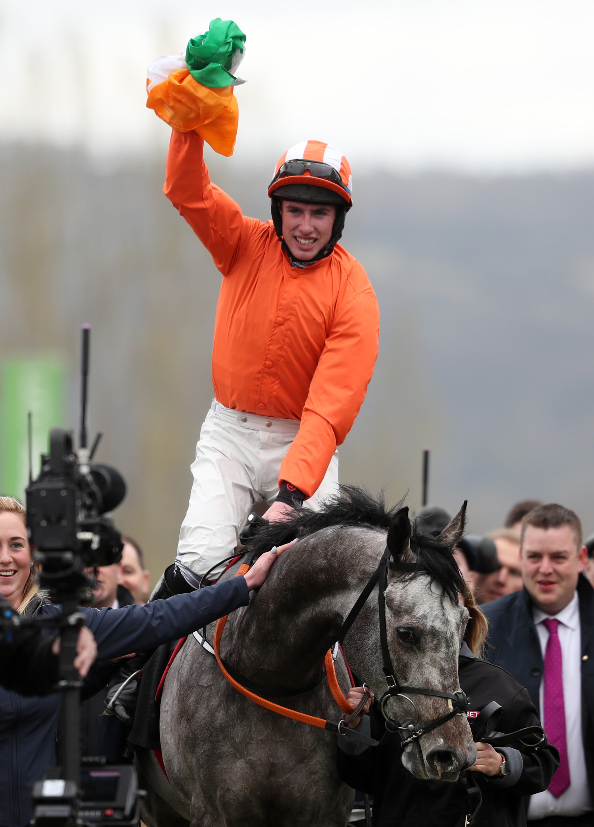 Kennedy aboard Labaik after his first Festival success in 2017
