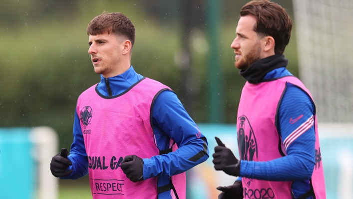 Mason Mount and Ben Chilwell had to train in isolation after coming in close contact with Billy Gilmour at Euro 2020