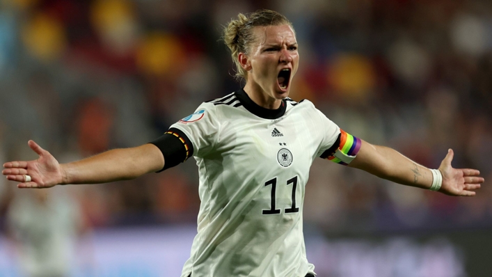 Germany's Alexandra Popp has scored in every match so far
