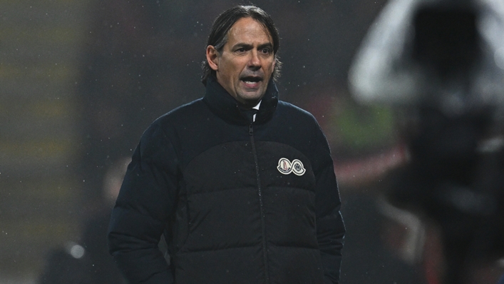 Inter head coach Simone Inzaghi