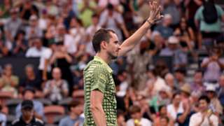 Medvedev delighted after early improvements help see off Tiafoe in Brisbane