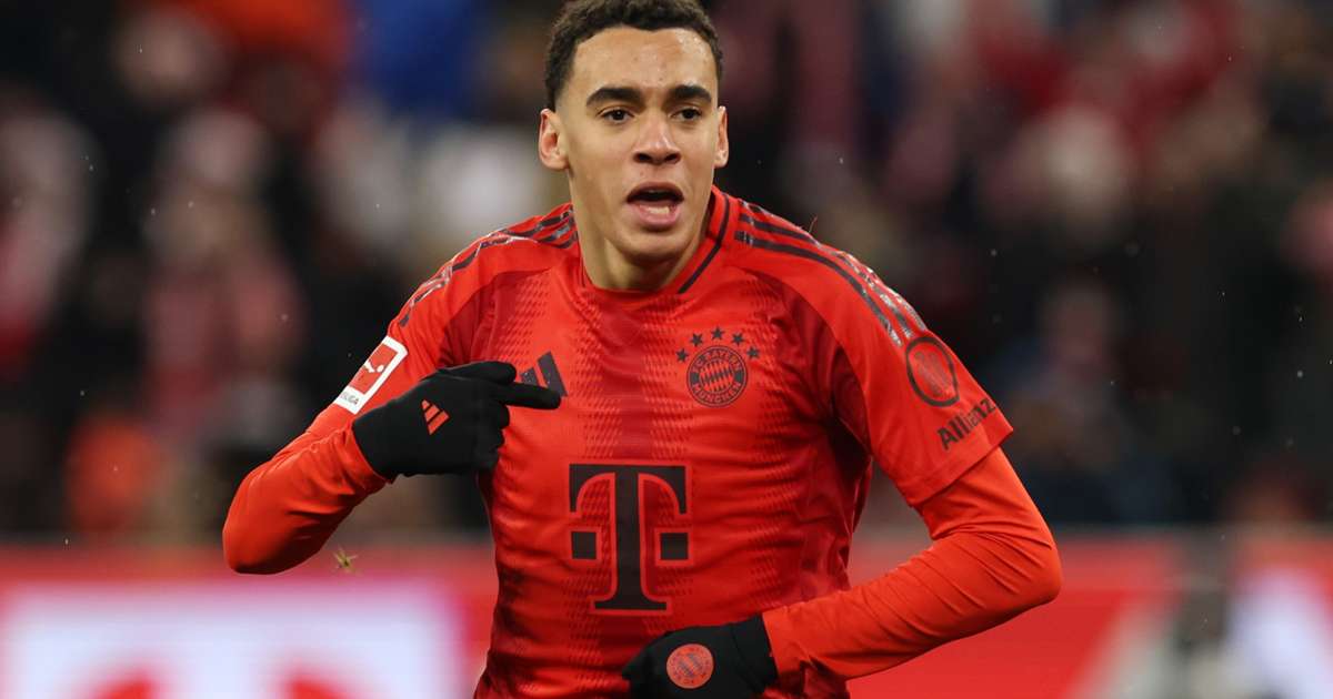 Jamal Musiala of Bayern Munich