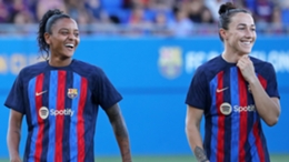 Geyse and Barcelona team-mate Lucy Bronze have seen their cup hopes hit the rocks