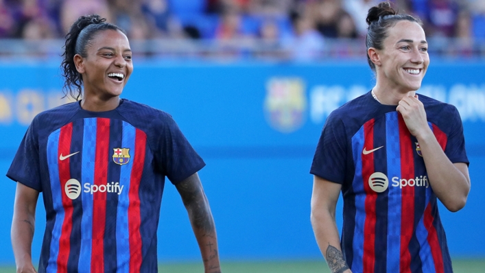 Geyse and Barcelona team-mate Lucy Bronze have seen their cup hopes hit the rocks