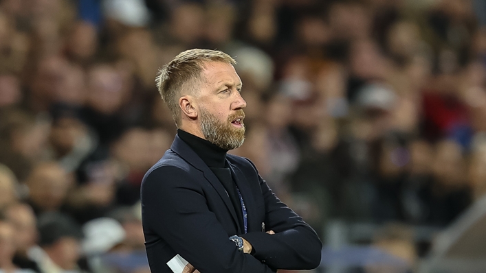 Graham Potter's Chelsea were thrashed 4-1 by Brighton and Hove Albion last time out