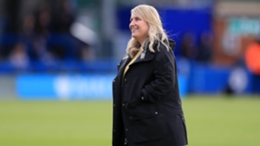 Emma Hayes’ Chelsea could be crowned WSL champions on Sunday (Bradley Collyer/PA)