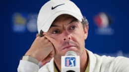 Rory McIlroy speaking at the Canadian Open (Nathan Denette/AP)