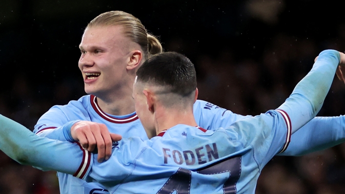 Phil Foden has been impressed by Erling Haaland
