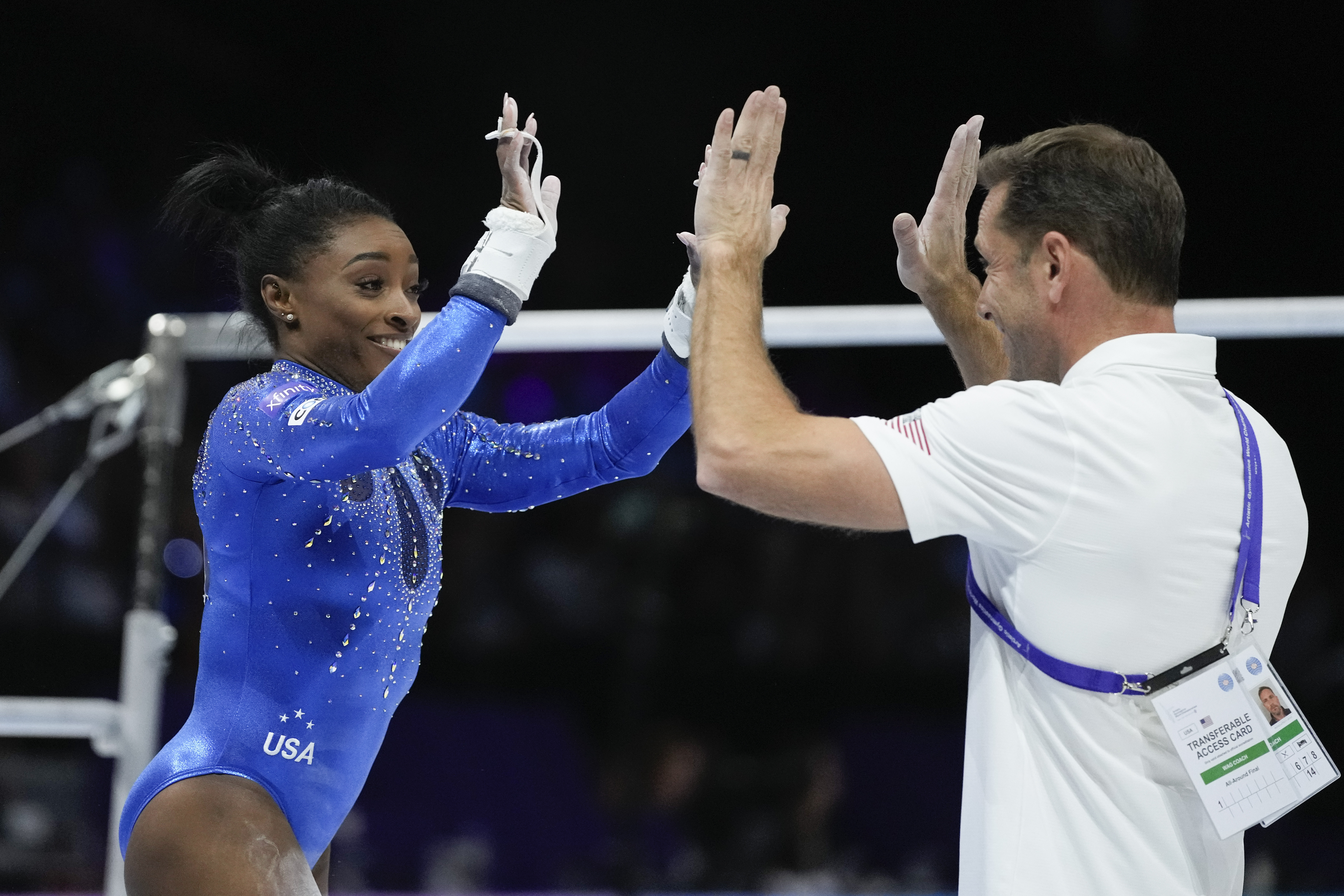 Biles now has 34 Olympic and world medals with a chance to compete for more this weekend