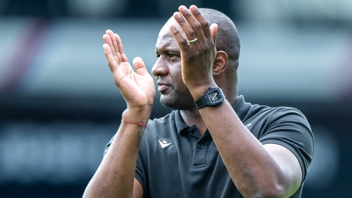 Patrick Vieira's Eagles won 2-0 at Man City last season as one of only four away victories