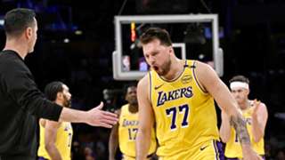 NBA: Doncic scores 31 in win as Lakers even series