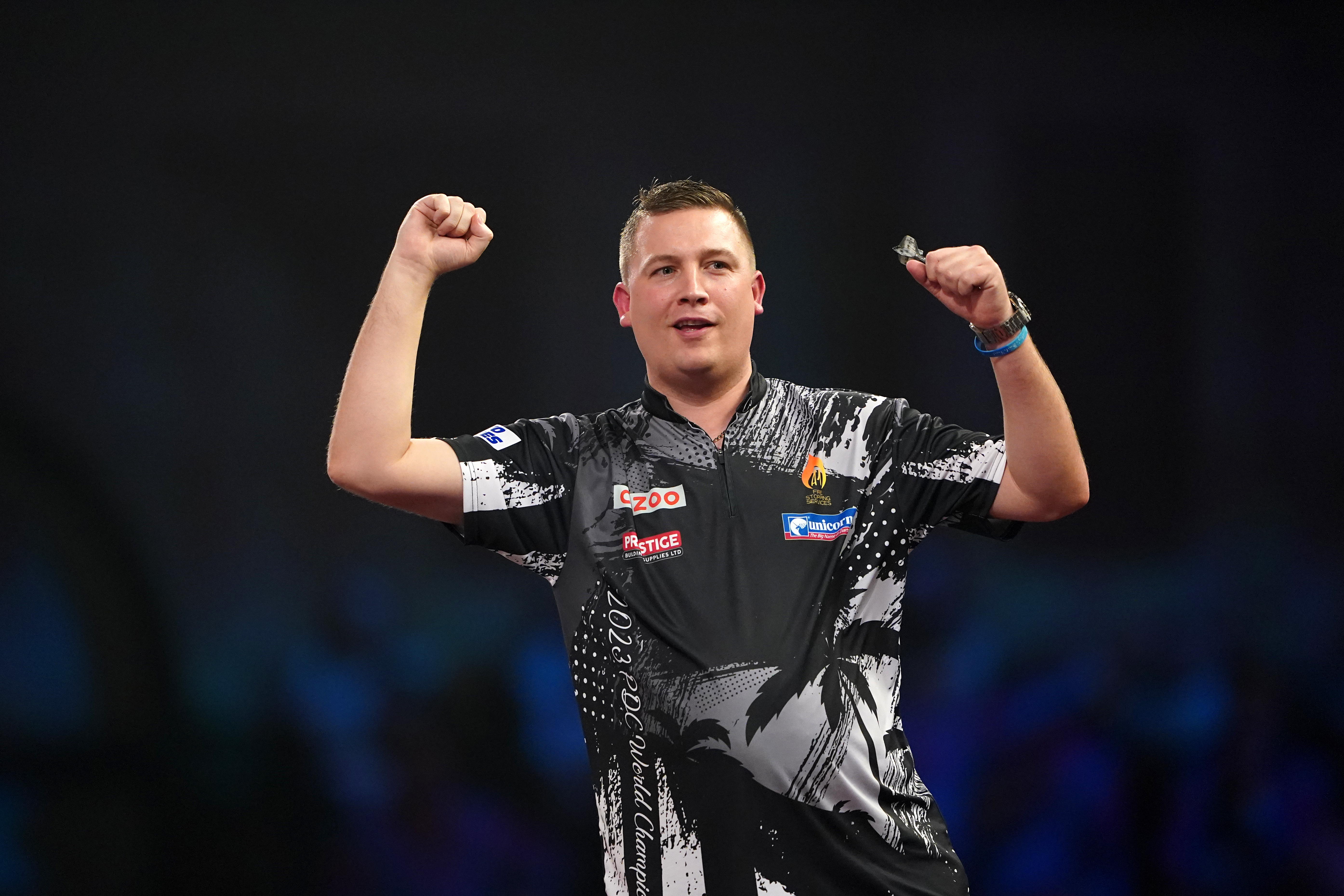 Chris Dobey won the Masters in January - his biggest career title