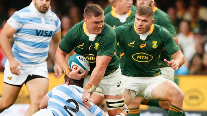 The Springboks were frustrated on Saturday