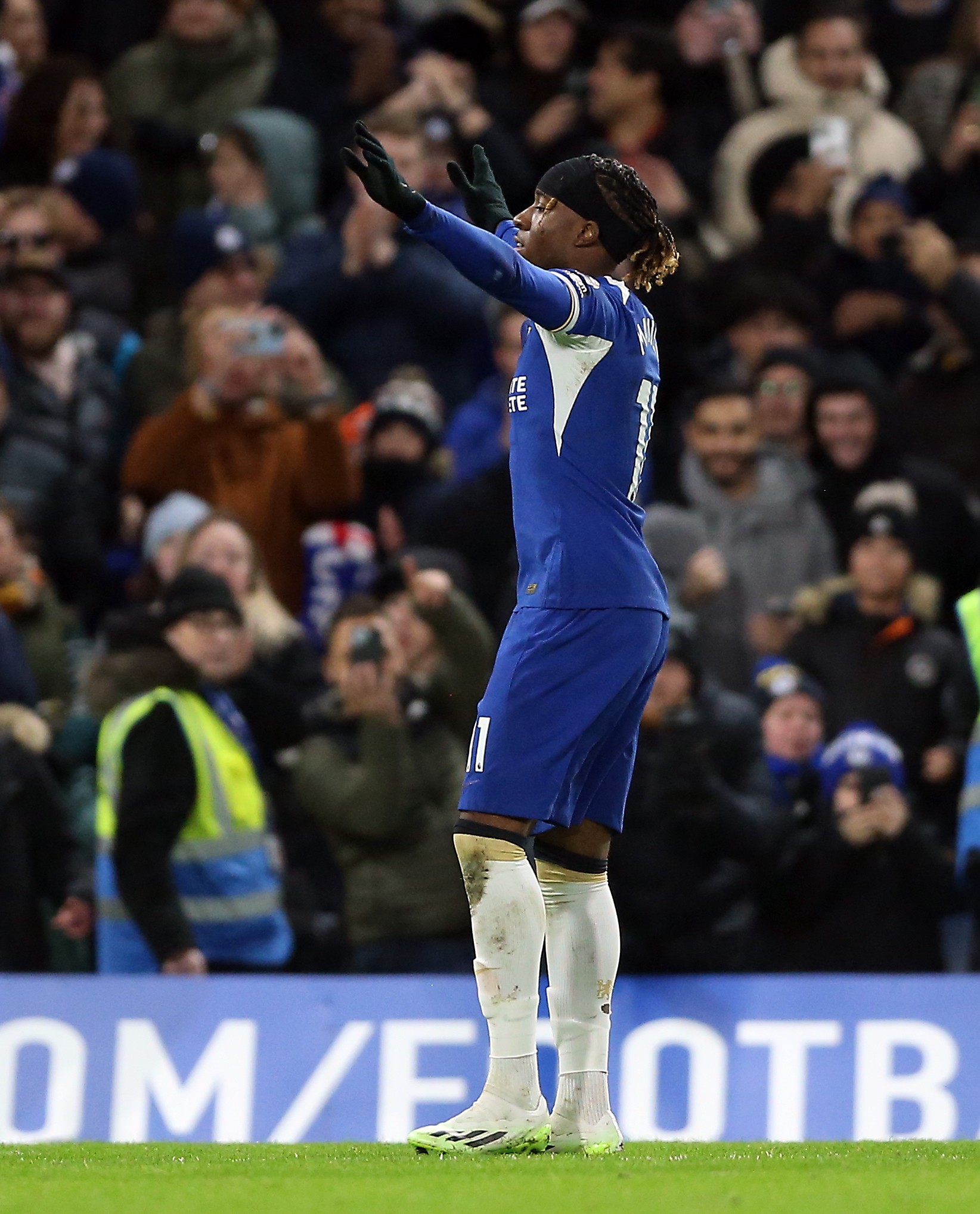 Chelsea’s Noni Madueke celebrates