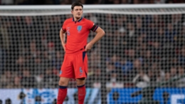 Harry Maguire conceded a penalty during England's draw with Germany on Monday