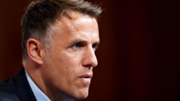 Phil Neville has joined the backroom staff of Canada’s national team (John Walton/PA)
