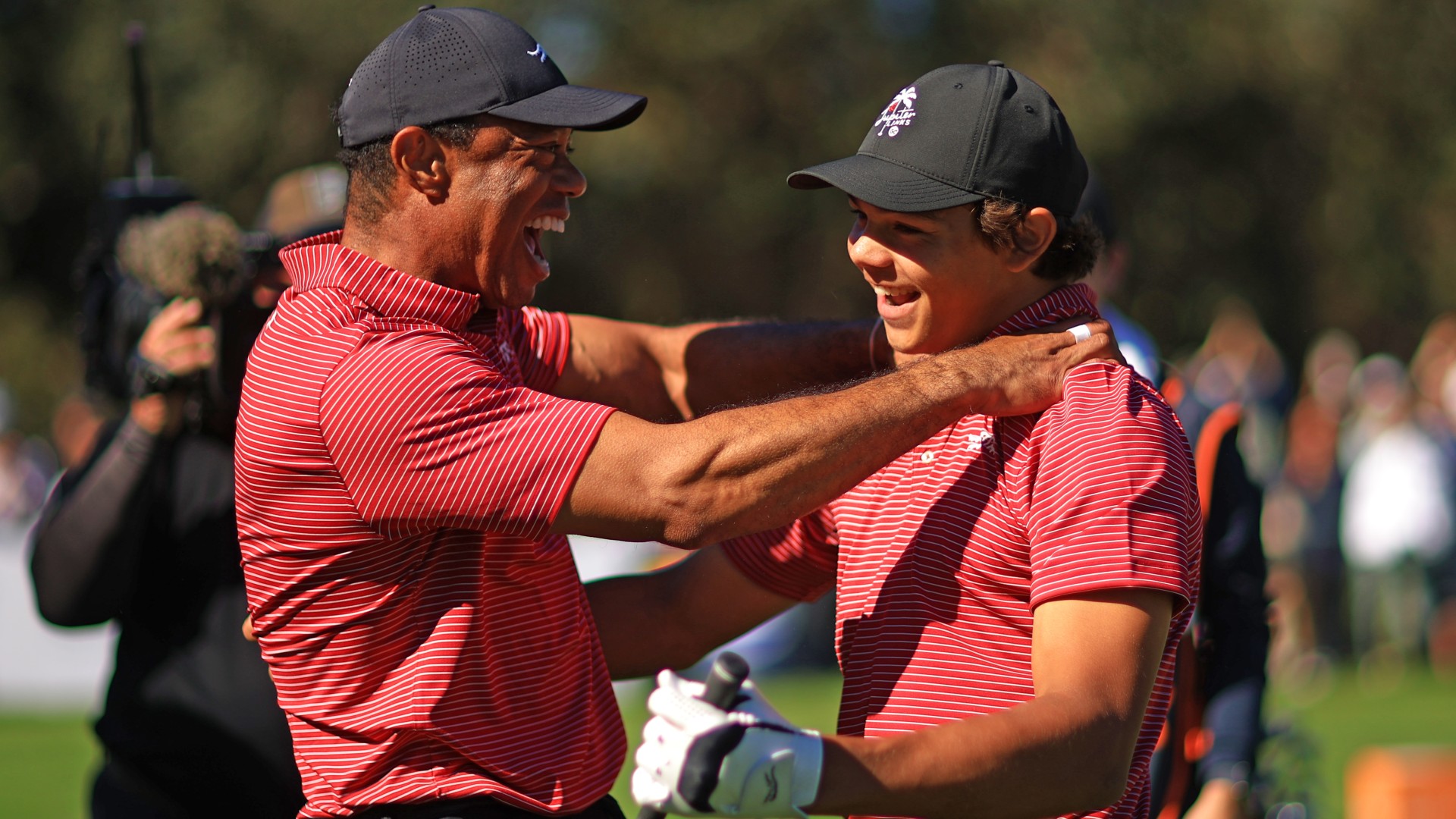 Tiger Woods' son Charlie hits first hole-in-one at PNC Championship