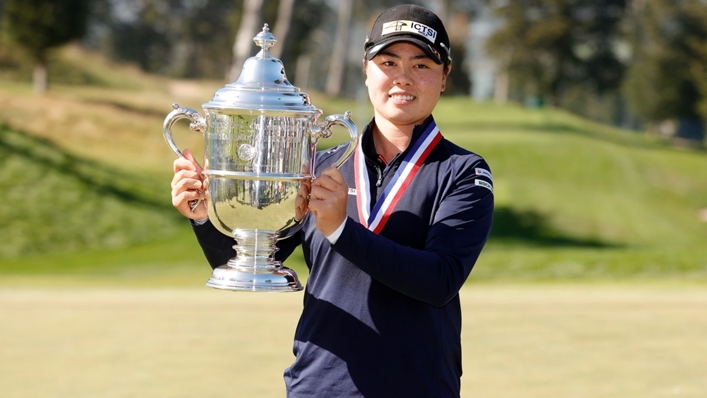 U.S. Women's Open champion Yuka Saso