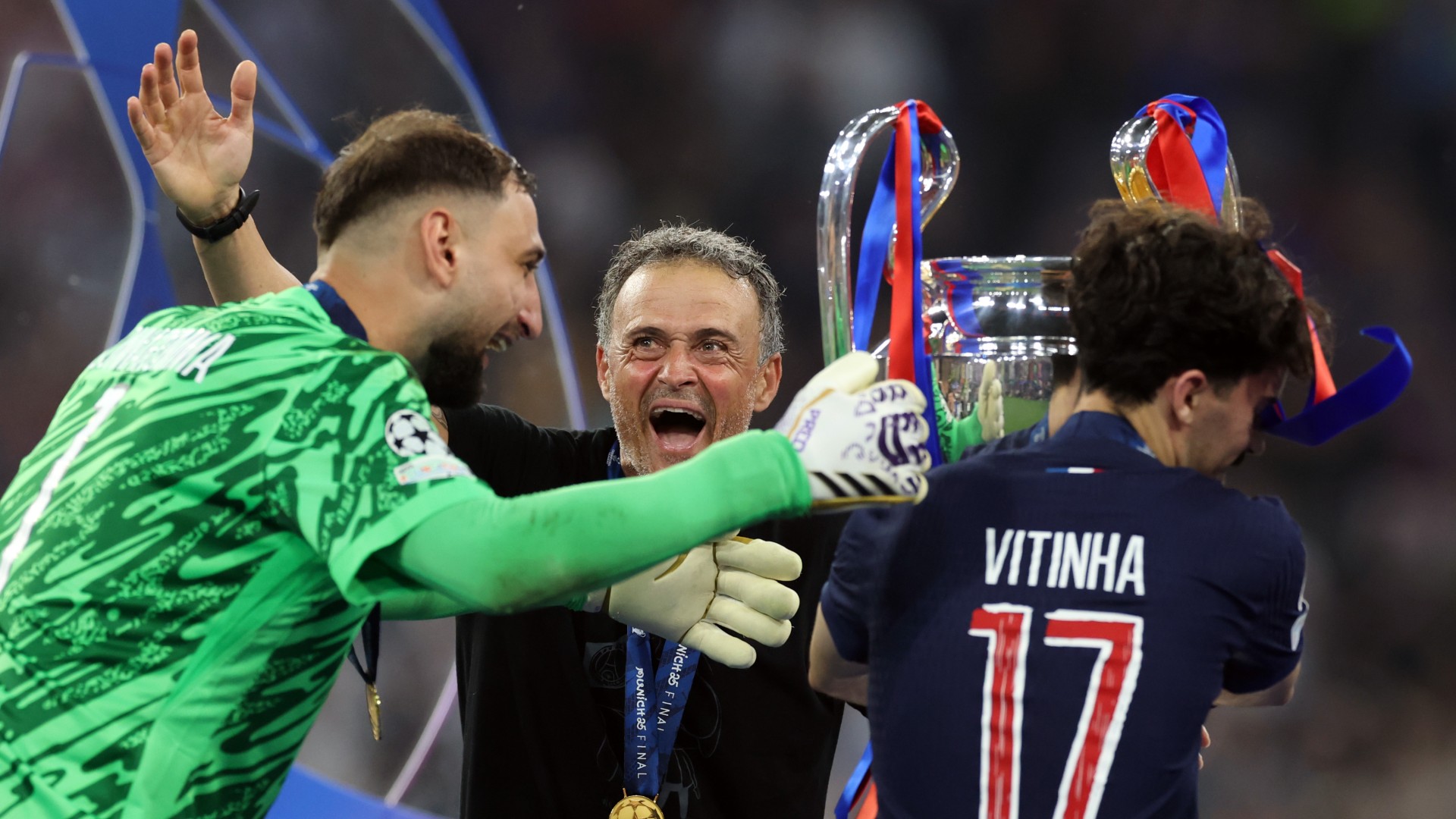 Luis Enrique: PSG will aim to ‘conquer the world’ after treble-winning season