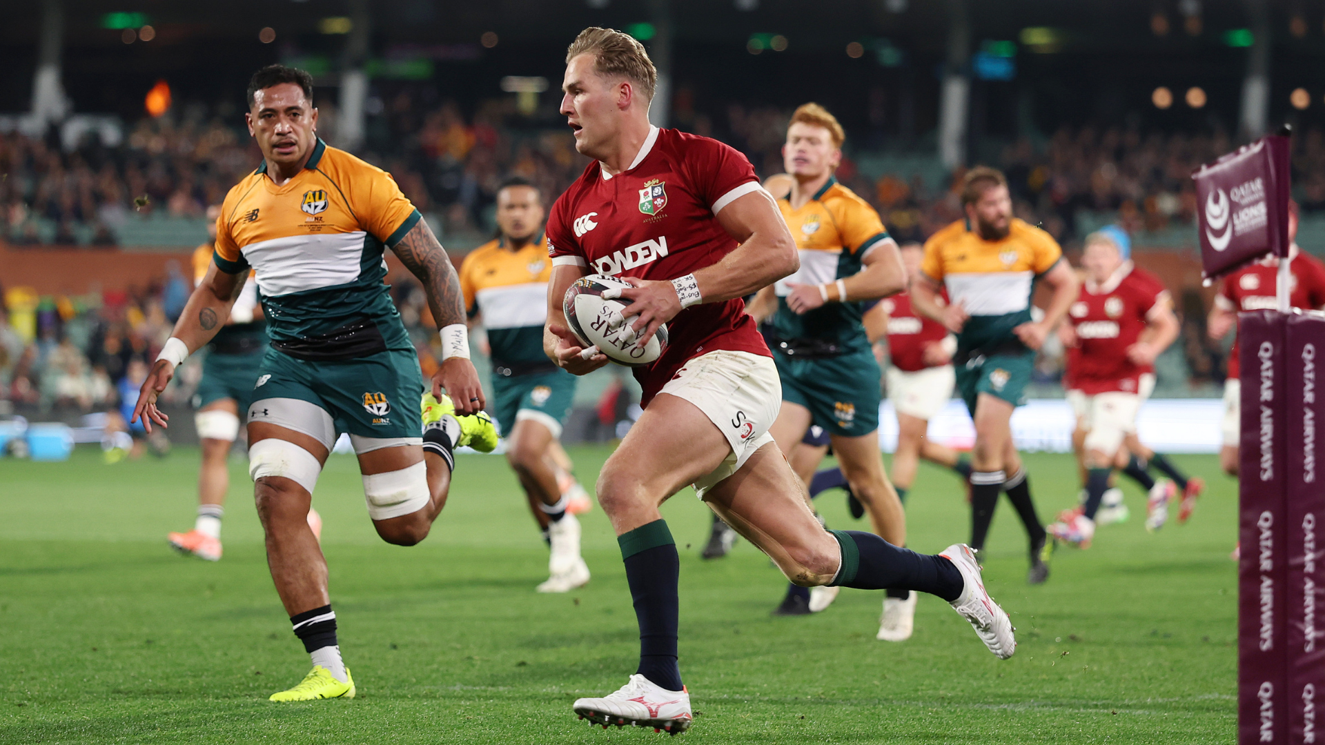 AUNZ Invitational 0-48 British and Irish Lions: Van der Merwe stars in statement win