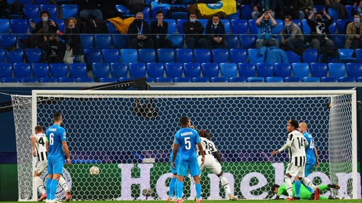 Dejan Kulusevski's late goal proved decisive in St Petersburg