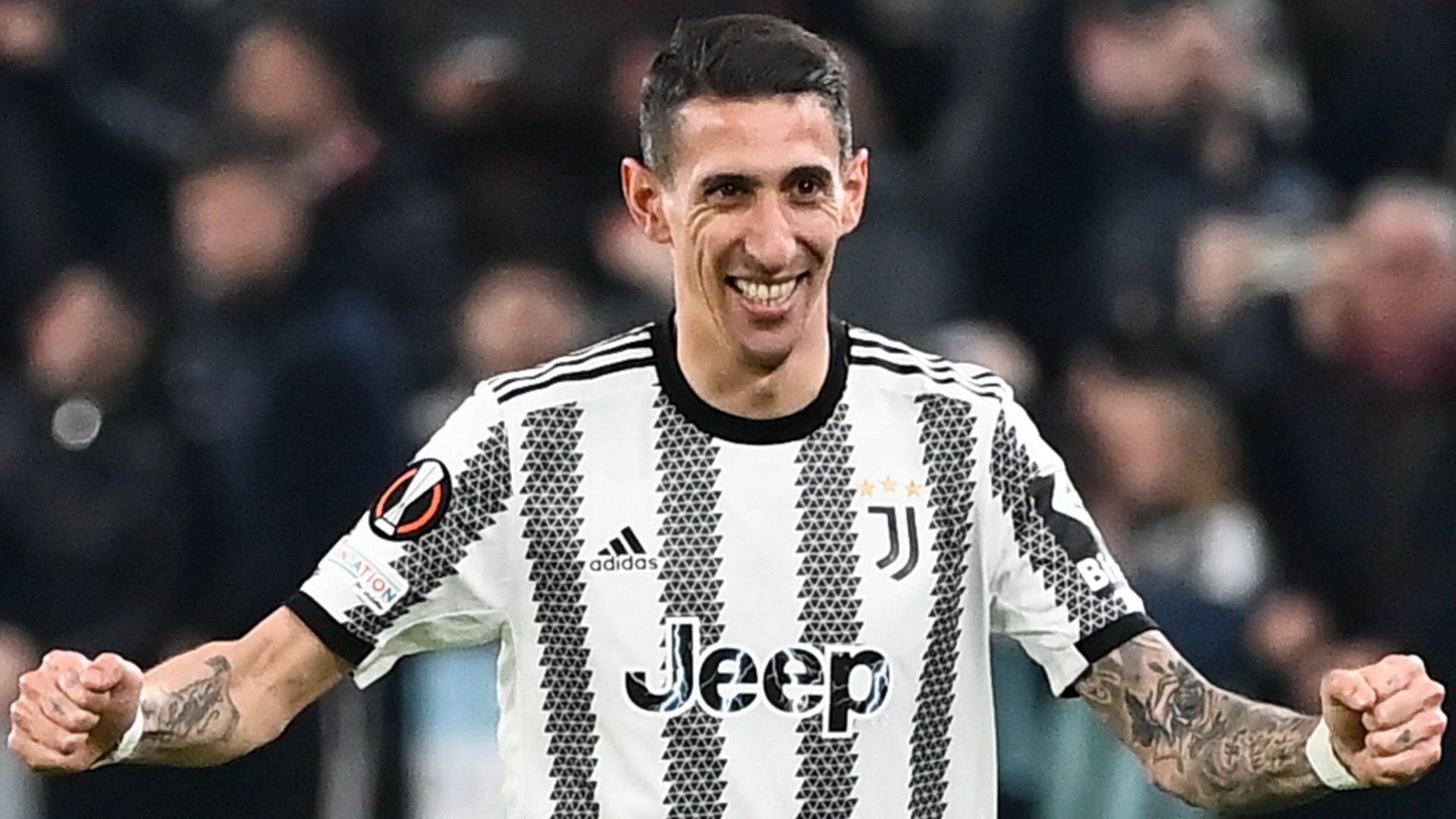 Angel Di Maria was the hero at the Allianz Stadium