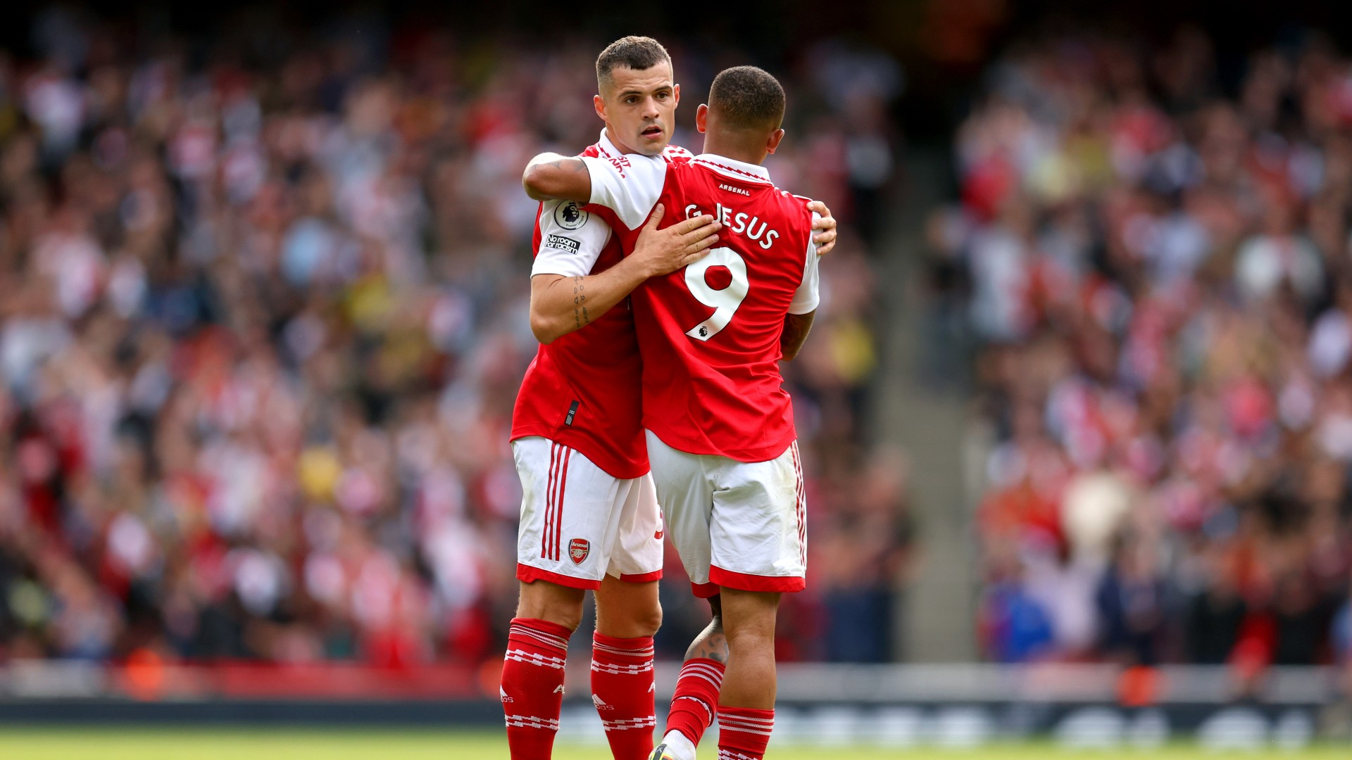 Pencetak gol Jesus dan Xhaka yakin Arsenal pantas mendapat rampasan derby