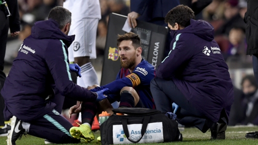 Barcelona to make late call on injured Messi for Copa Clasico