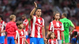 Luis Suarez brought out family for his Atletico Madrid farewell