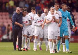 Tottenham boss Ange Postecoglou toasts as early birthday present