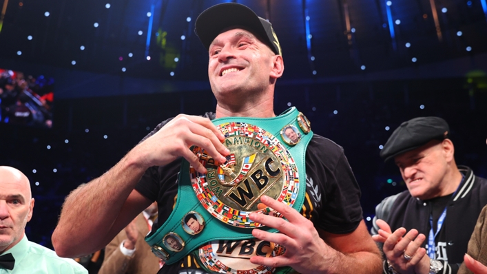 Tyson Fury is expected to face Oleksandr Usyk this year