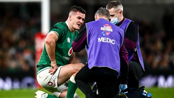 Ireland captain Johnny Sexton during the win over New Zealand