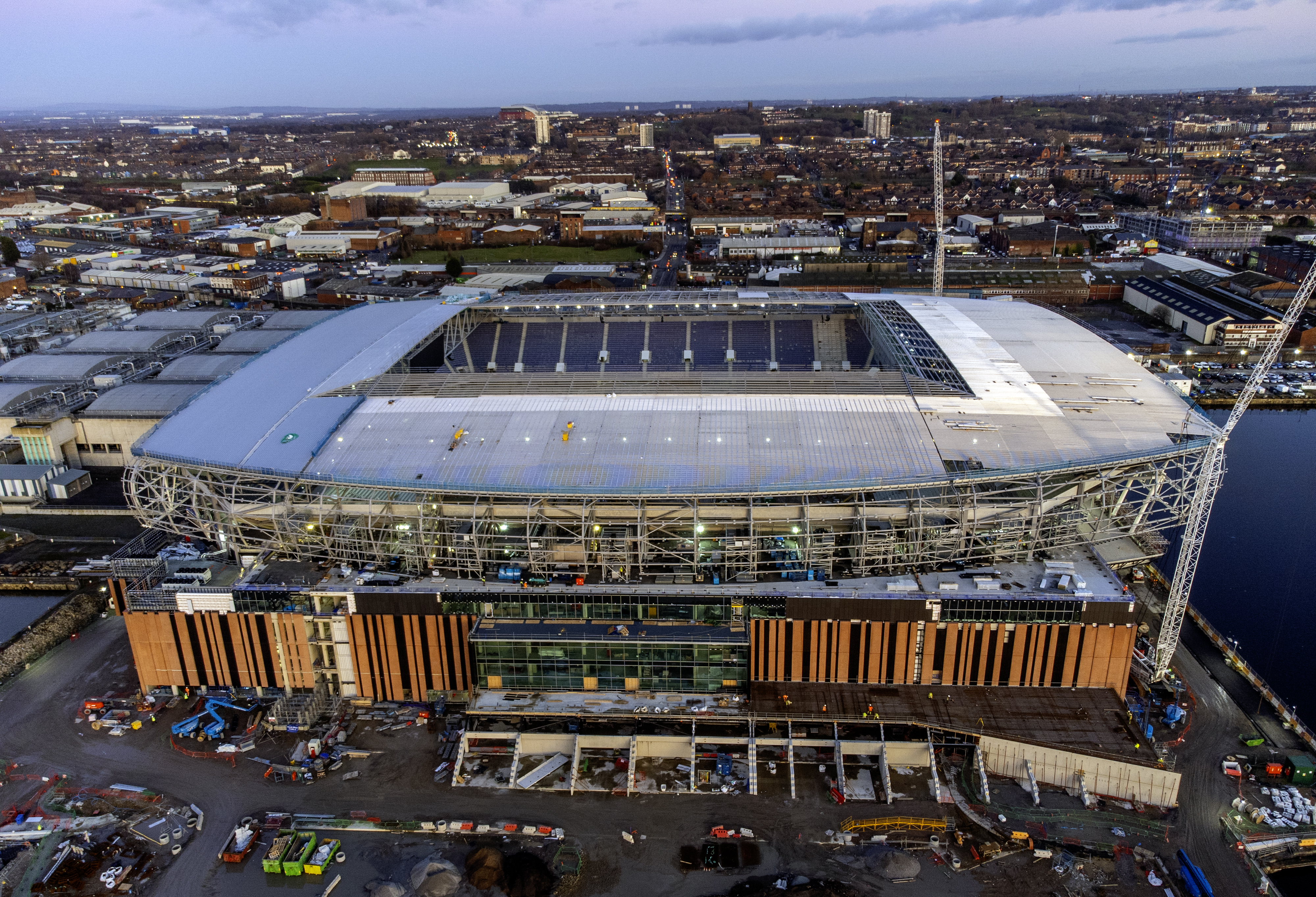 Clarke said Everton's new stadium would bring huge benefits to the community