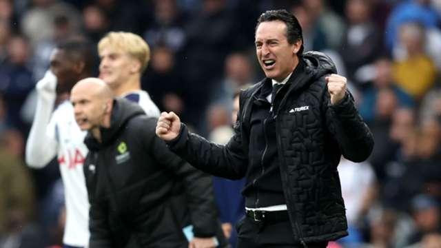'We were playing for them' - Villa boss Emery dedicates Tottenham turnaround to fans