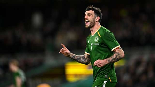 Parrott apportions blame for Republic of Ireland's friendly draw with North Macedonia