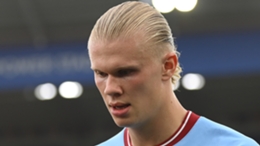 Erling Haaland did not catch the eye on his City debut