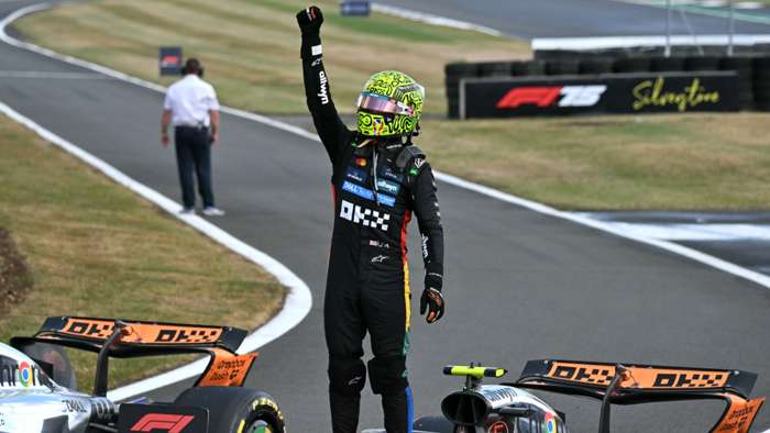 ​Norris wins chaotic British Grand Prix as Hulkenberg earns first podium