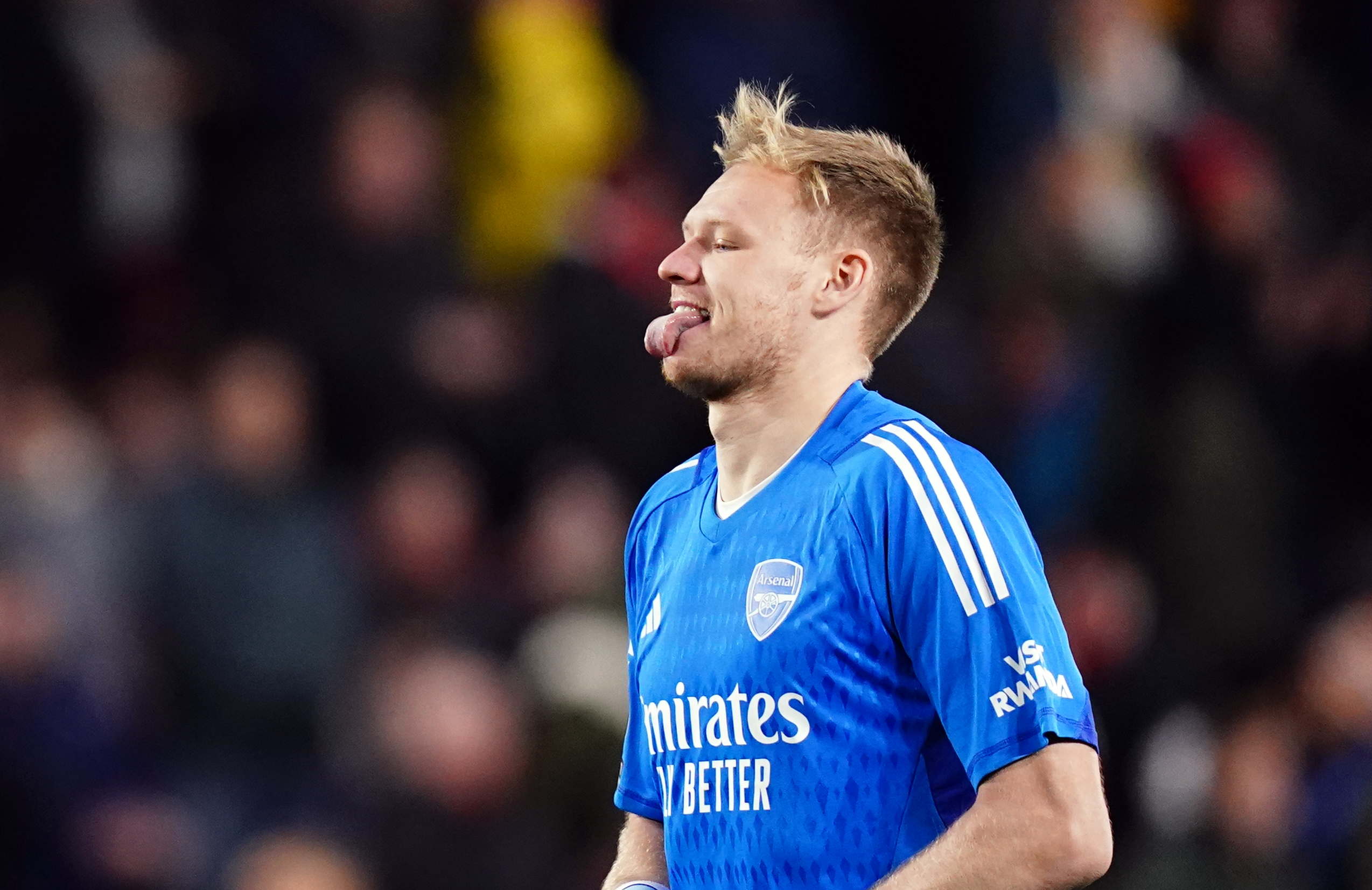 Aaron Ramsdale made some errors on Saturday