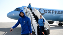 Reece James arrives in Abu Dhabi ahead of Chelsea's mid-season training camp