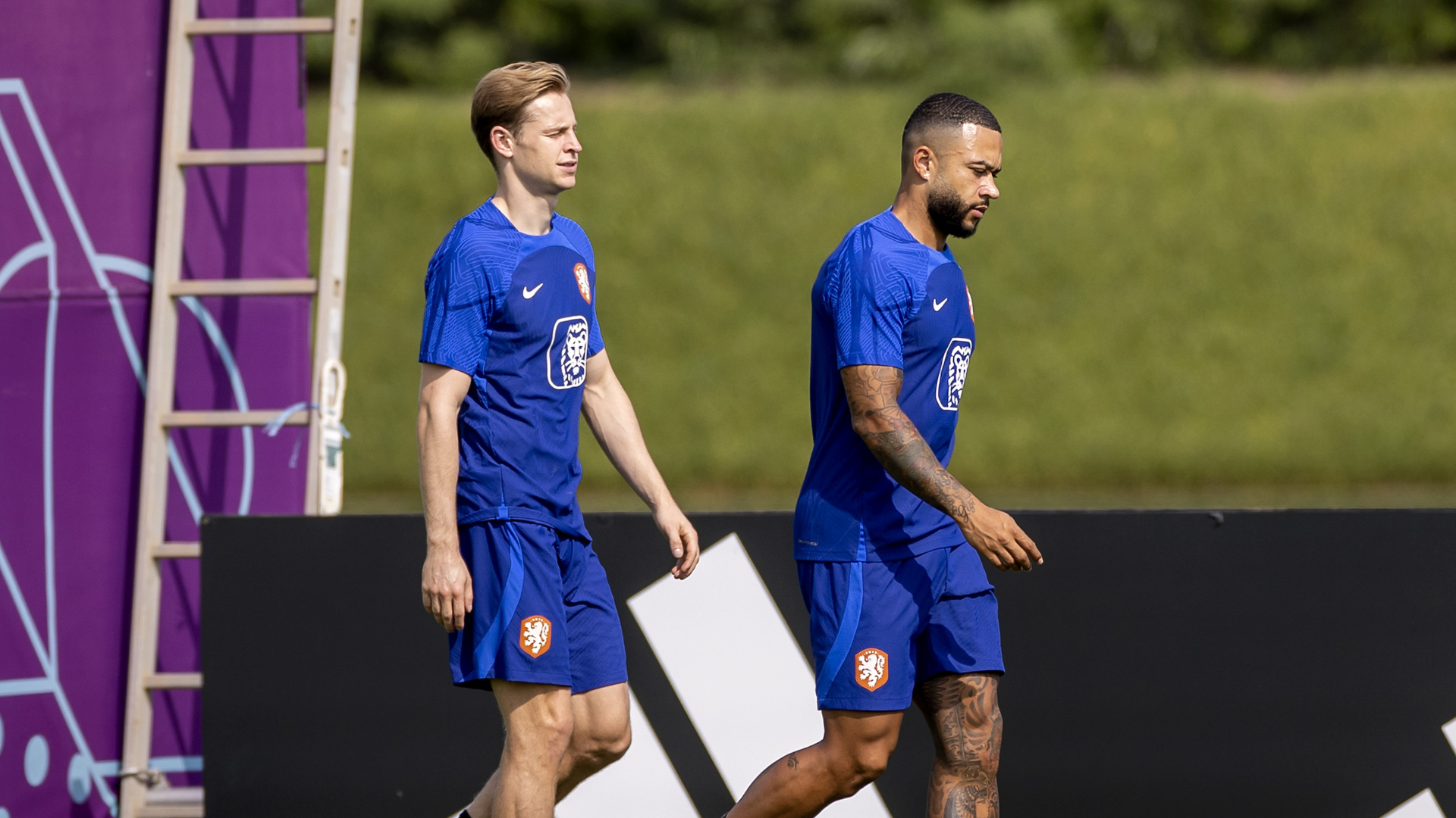 Depay, De Jong to start in Nations League quarter-final, says Koeman