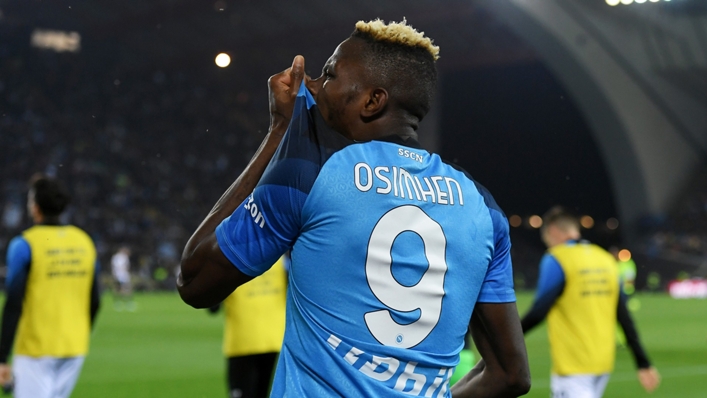 Victor Osimhen's goal sealed the Serie A title for Napoli